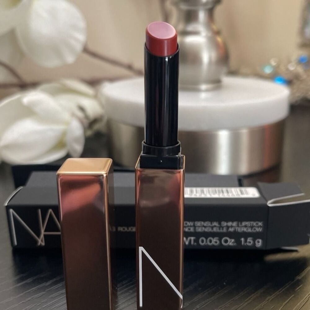 NARS Afterglow Sensual Shine Hydrating Lipstick (High Gear) NWT